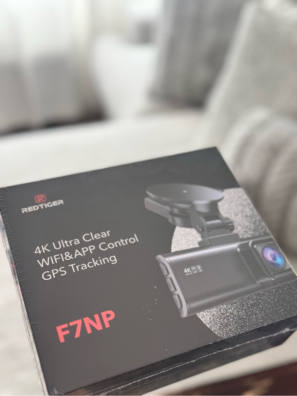 Redtiger F7NP 4K Dash Camera - Black